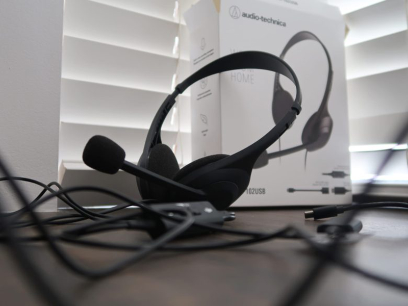 kết nối của Audio Technica ATH-102USB