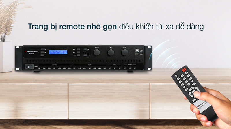 Amply Boston Acoustics BS 803 điều khiển từ xa