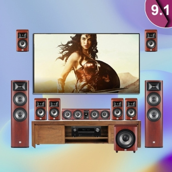 Dàn âm thanh xem phim 9.1 JBL, Denon LA312