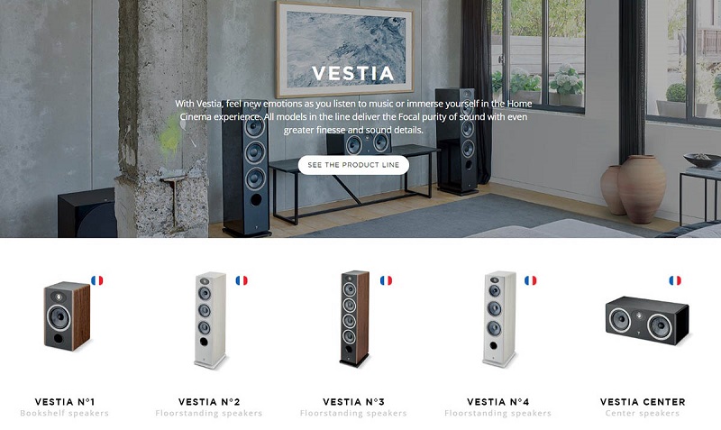 đặc điểm nổi bật của Loa Focal Vestia No3