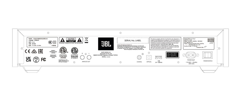 chất âm của Đầu CD JBL CD350 Classic