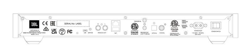 kết nối của Music Server JBL MP350 Classic