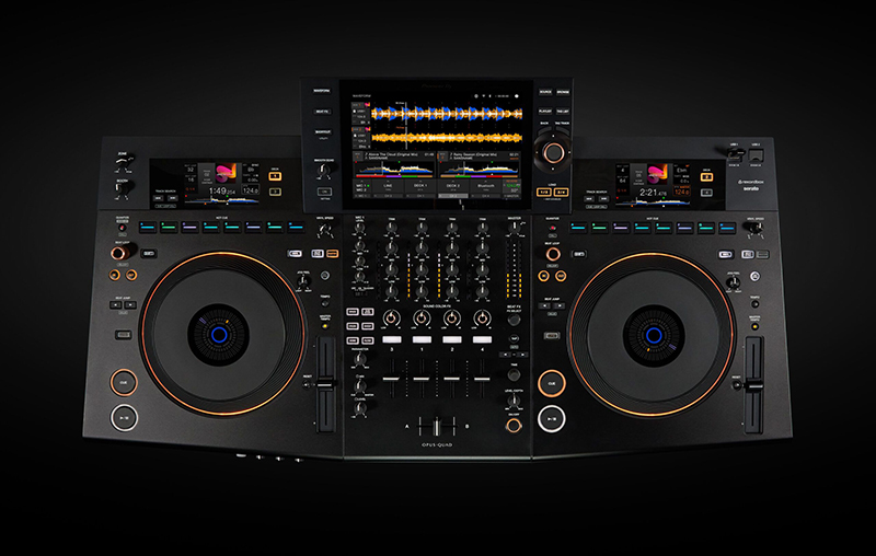 thiết kế của bàn dj Pioneer XDJ Opus - Quad
