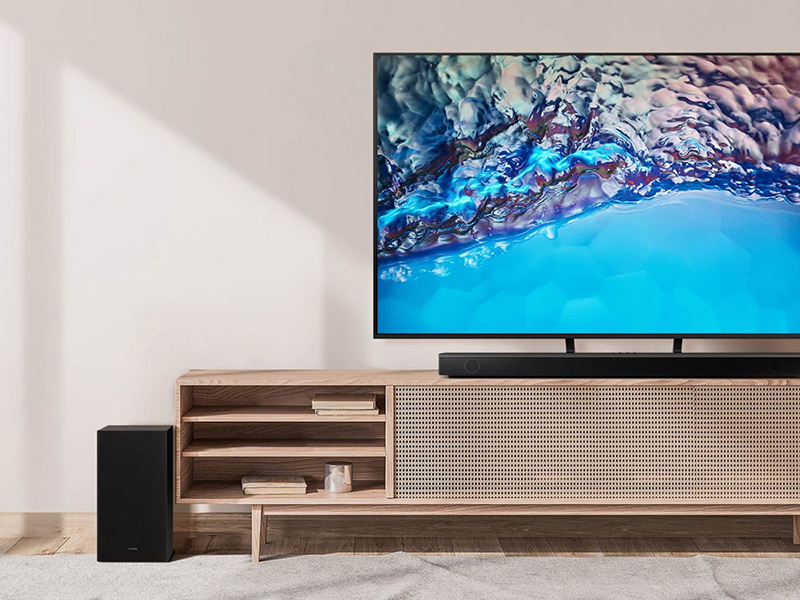 Loa Samsung HW-B650 thiết kế nhỏ gọn vừa phải