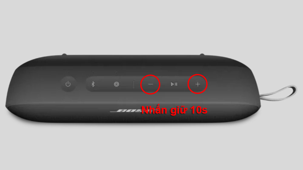 Hướng dẫn cách reset loa Bose Soundlink Flex 2