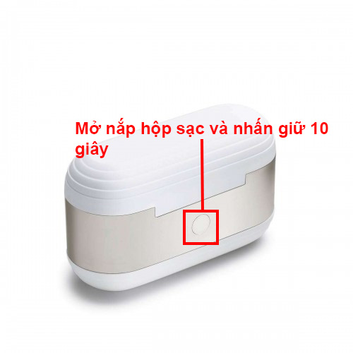 reset tai nghe lệch gemini 2