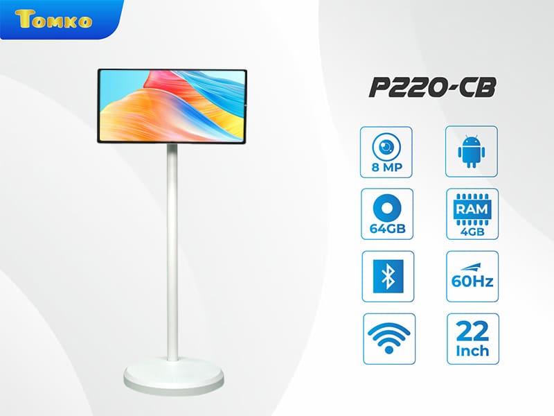 Đánh giá chi tiết Màn hình di động Tomko GoWithMe P220-CB Có Camera
