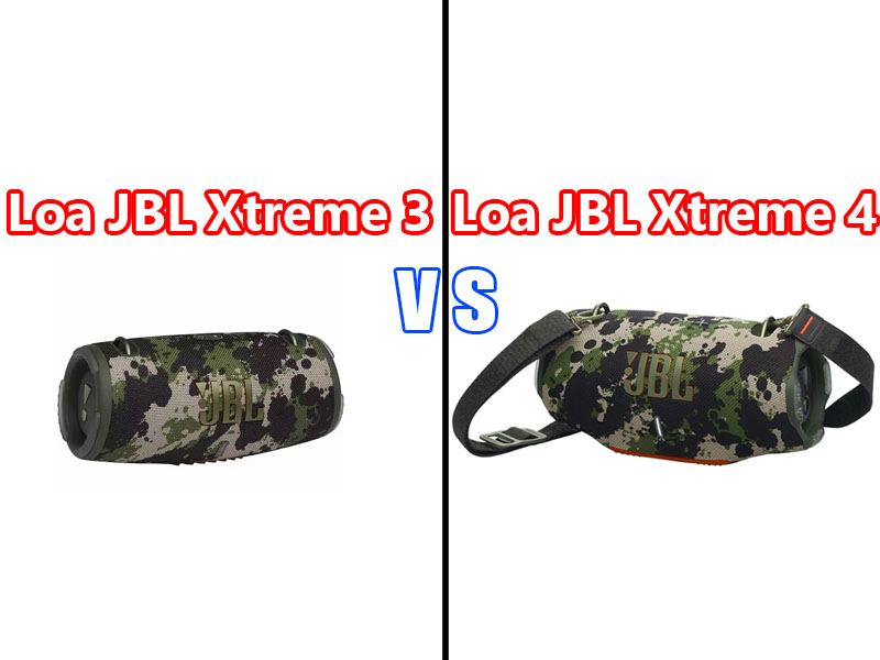 [So sánh] Loa JBL Xtreme 4 Và Xtreme 3